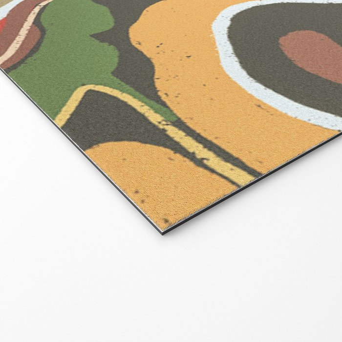 Retro marble #5 Welcome Mat Gallery Image 2