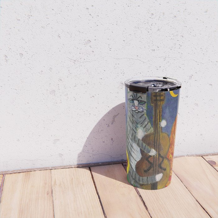 Jazz Cats Travel Mug Gallery Image 4