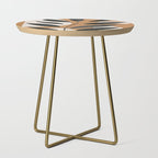 Minimalist Abstract Art Branch 4 Side Table Gallery Image 1