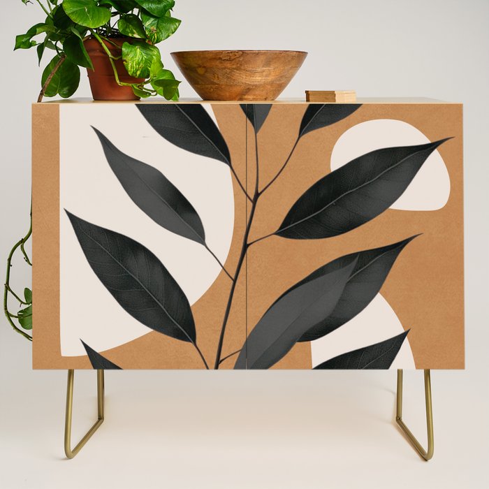 Minimalist Abstract Art Branch 4 Credenza Gallery Image 1