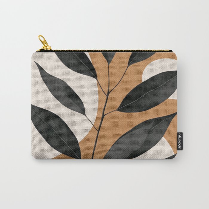 Minimalist Abstract Art Branch 4 Carry All Pouch Gallery Image 1