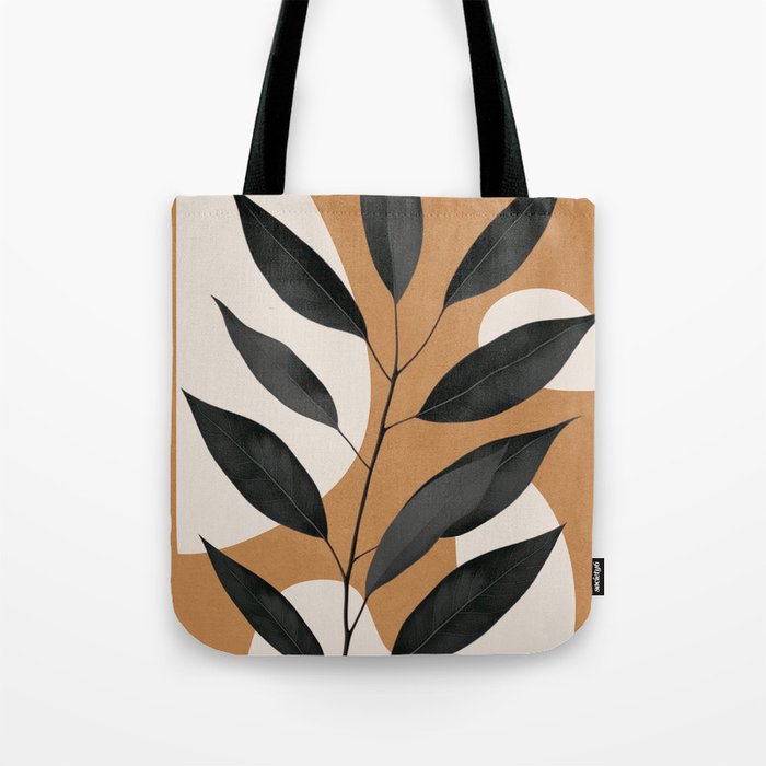 Minimalist Abstract Art Branch 4 Tote Bag Gallery Image 1