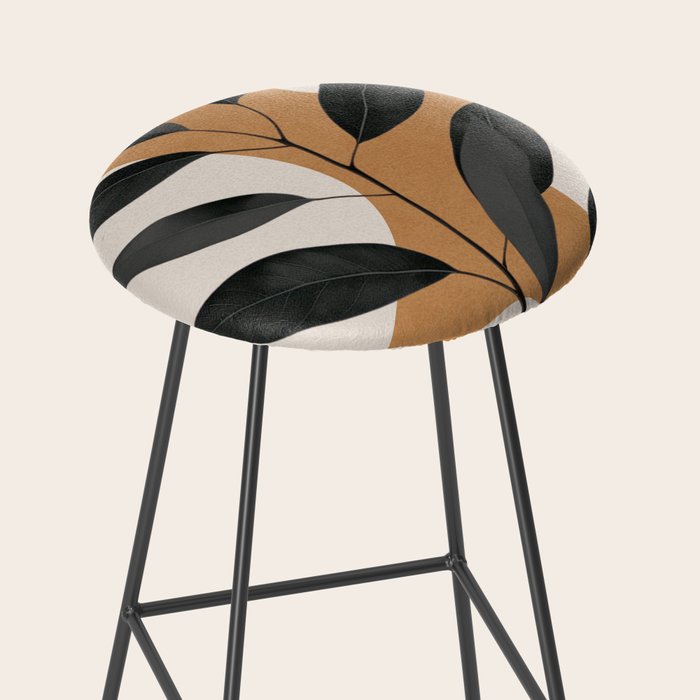 Minimalist Abstract Art Branch 4 Stool Gallery Image 2
