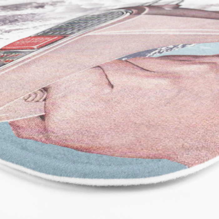 Doris Whisker II - Avalanche Whipped Cream Mountain Bath Mat Gallery Image 3