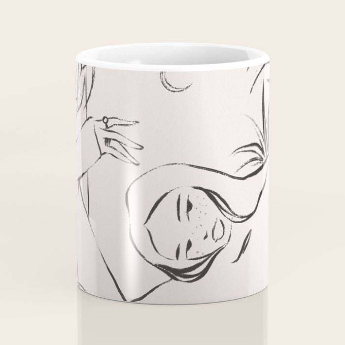 Dreamer lines Coffee Mug Gallery Image 4
