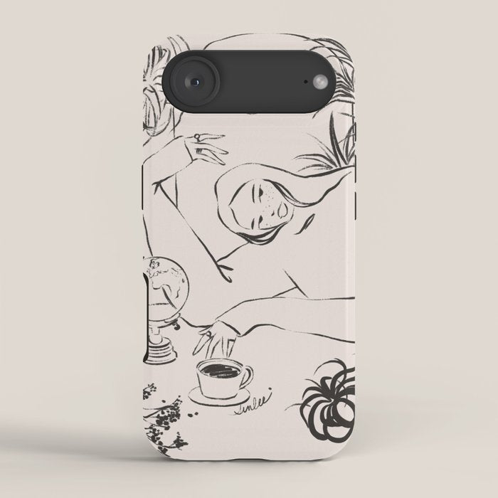 Dreamer lines iPhone Case Gallery Image 2