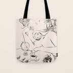 Dreamer lines Tote Bag Gallery Image 1