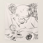 Dreamer lines Wall Tapestry Gallery Image 4