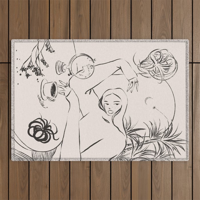 Dreamer lines Outdoor Rug Gallery Image 1
