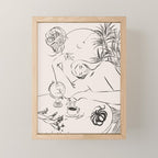 Dreamer lines Mini Art Print Gallery Image 1