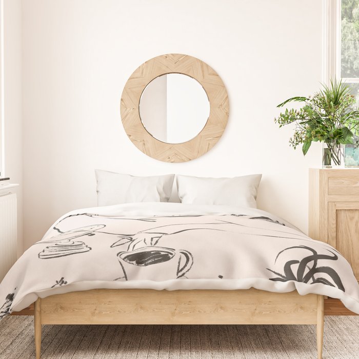Dreamer lines Duvet Cover Gallery Image 3