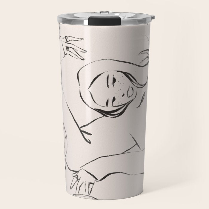 Dreamer lines Travel Mug Gallery Image 1