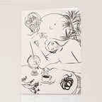 Dreamer lines Stationery Card Gallery Image 2