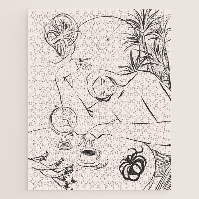 Dreamer lines Jigsaw Puzzle Gallery Image 1