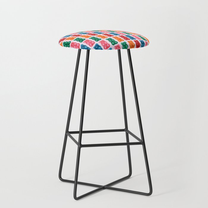 Gummy Bear Rainbow on PInk Stool Gallery Image 1