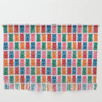 Gummy Bear Rainbow on PInk Wall Hanging Gallery Image 1