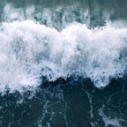 Ocean Wave Aerial Coffee Mug Gallery Image 2