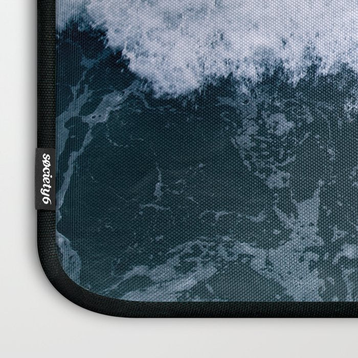 Ocean Wave Aerial Laptop Sleeve Gallery Image 3