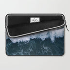 Ocean Wave Aerial Laptop Sleeve Gallery Image 2