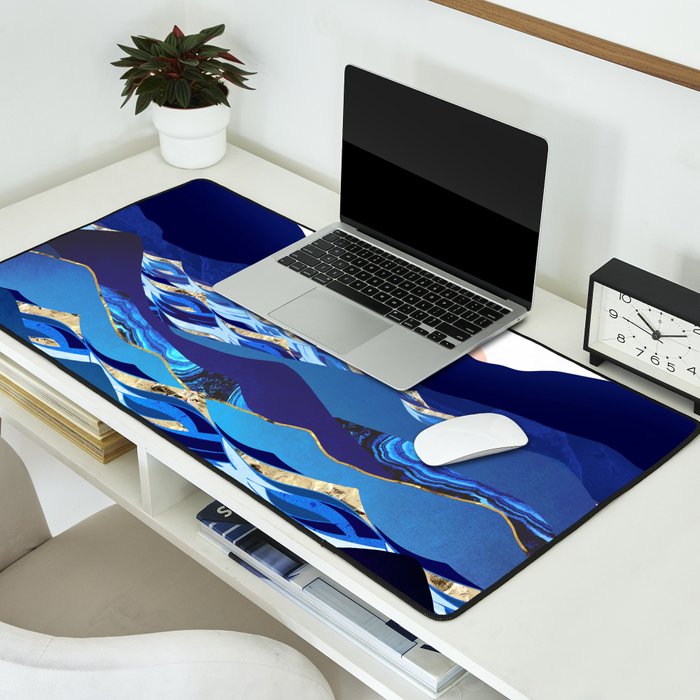 Ocean Blue Desk Mat Gallery Image 2