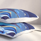 Ocean Blue Pillow Sham Gallery Image 3