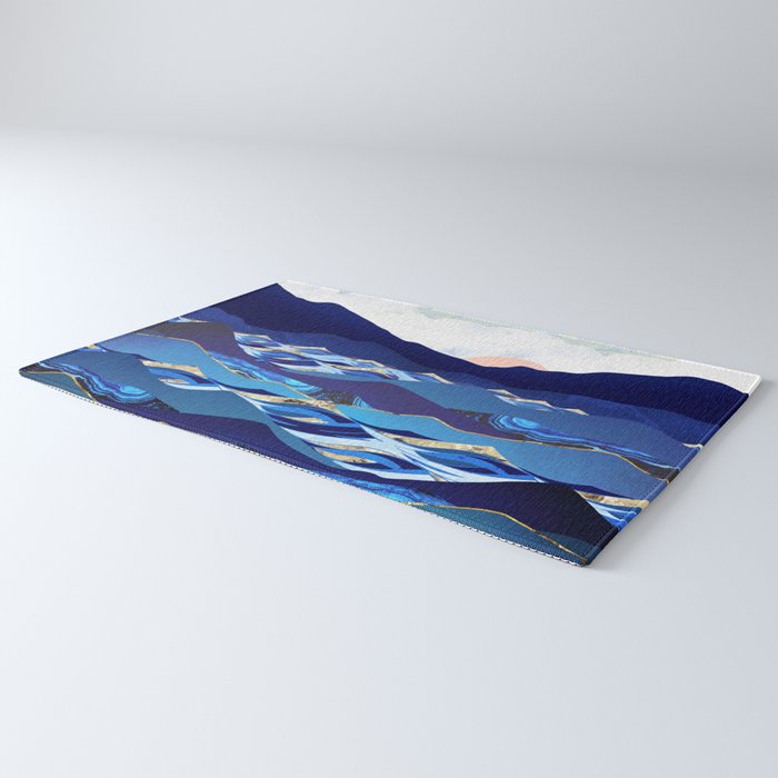 Ocean Blue Rug Gallery Image 3
