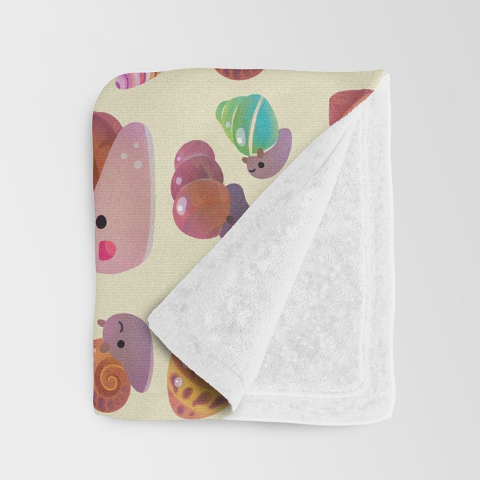Land snail Throw Blanket Gallery Image 3