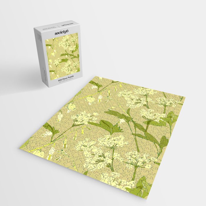 Snowdrop (Beige) Jigsaw Puzzle Gallery Image 2