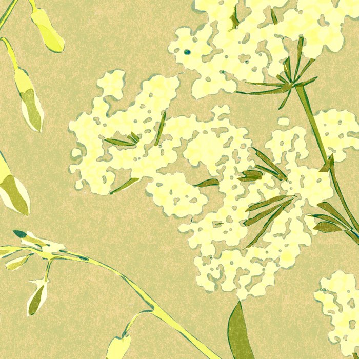 Snowdrop (Beige) Coffee Mug Gallery Image 2