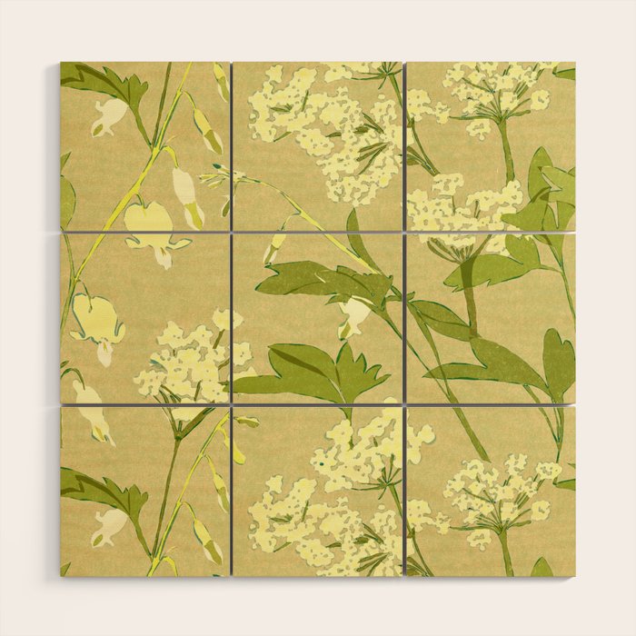 Snowdrop (Beige) Wood Wall Art Gallery Image 1