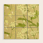 Snowdrop (Beige) Wood Wall Art Gallery Image 1