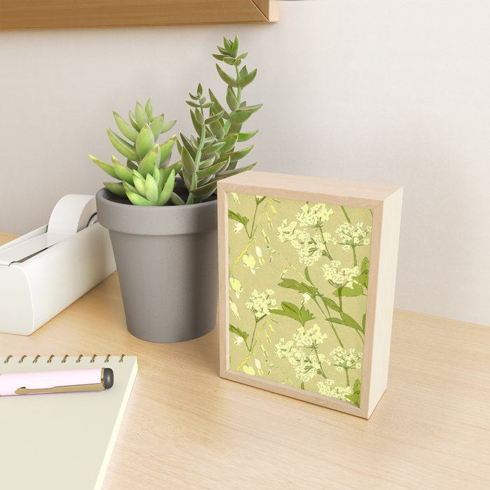 Snowdrop (Beige) Mini Art Print Gallery Image 2