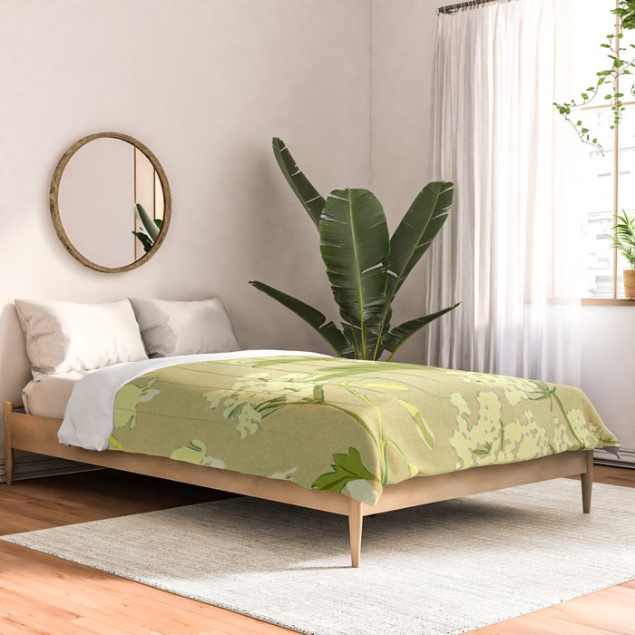 Snowdrop (Beige) Comforter Gallery Image 2
