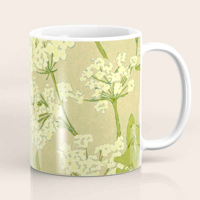 Snowdrop (Beige) Coffee Mug Gallery Image 1