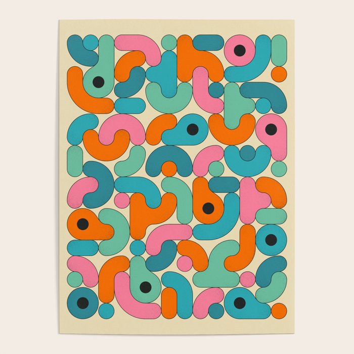 Geometrics 3 Poster Gallery Image 1