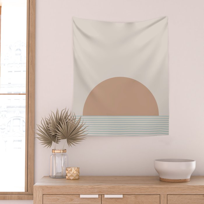 Sunrise / Sunset XIII Wall Tapestry Gallery Image 2