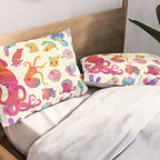 Cephalopod - pastel Pillow Sham Gallery Image 2