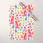 Cephalopod - pastel Wrapping Paper Gallery Image 1