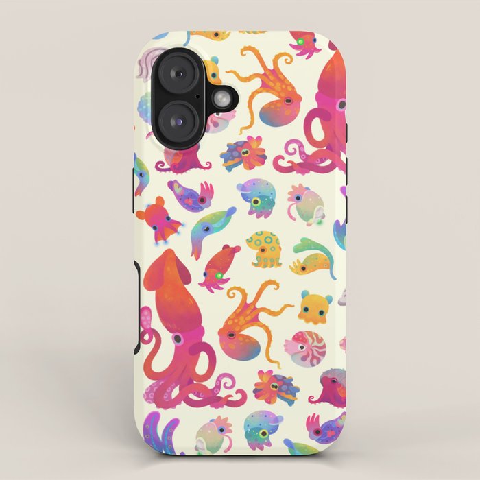 Cephalopod - pastel iPhone Case Gallery Image 1
