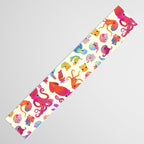 Cephalopod - pastel Table Runner Gallery Image 3