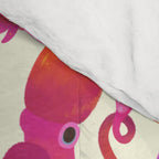 Cephalopod - pastel Comforter Gallery Image 4