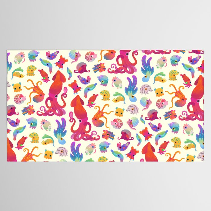 Cephalopod - pastel Tablecloth Gallery Image 2