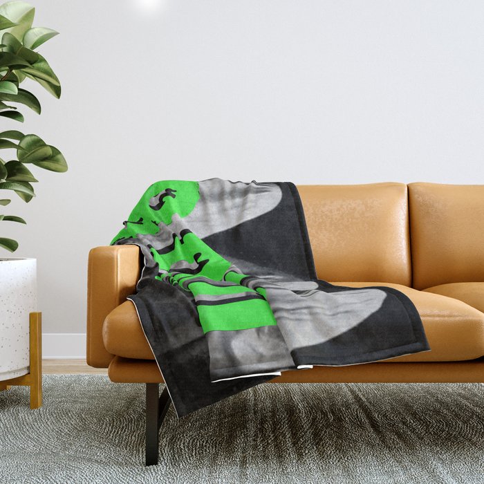 BOOOOOOOO Throw Blanket Gallery Image 1