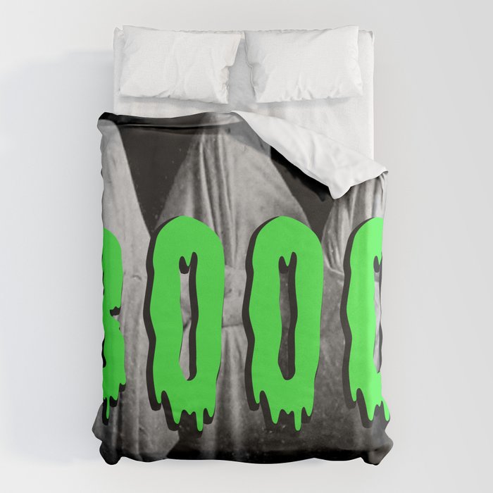 BOOOOOOOO Duvet Cover Gallery Image 1
