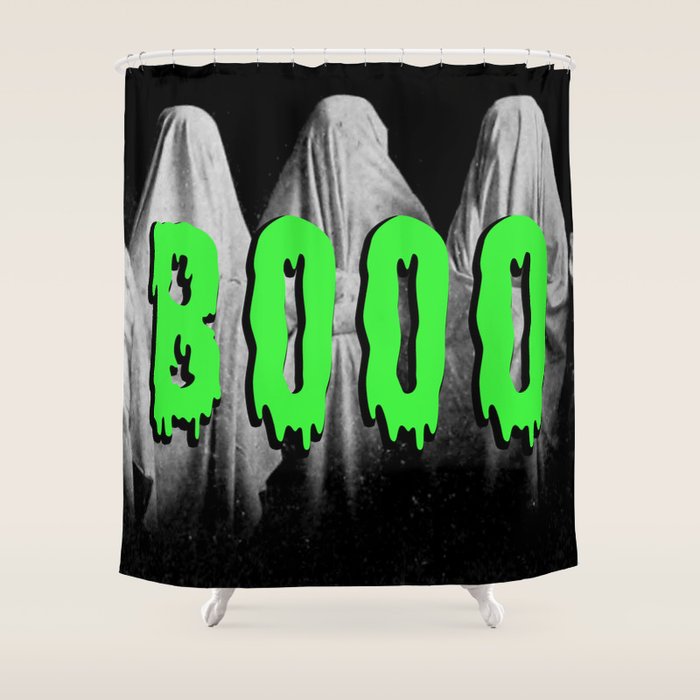 BOOOOOOOO Shower Curtain Gallery Image 1