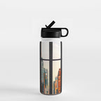 New York City Window #2-Surreal View Collage Water Bottle Gallery Image 1