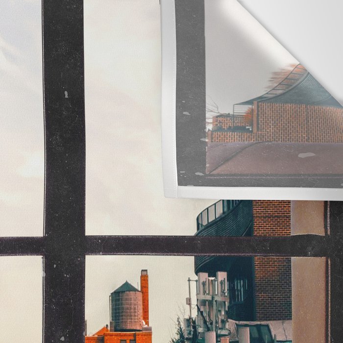 New York City Window #2-Surreal View Collage Wall Tapestry Gallery Image 3