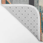 New York City Window #2-Surreal View Collage Bath Mat Gallery Image 2