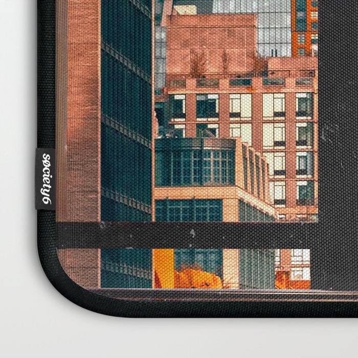 New York City Window #2-Surreal View Collage Laptop Sleeve Gallery Image 3