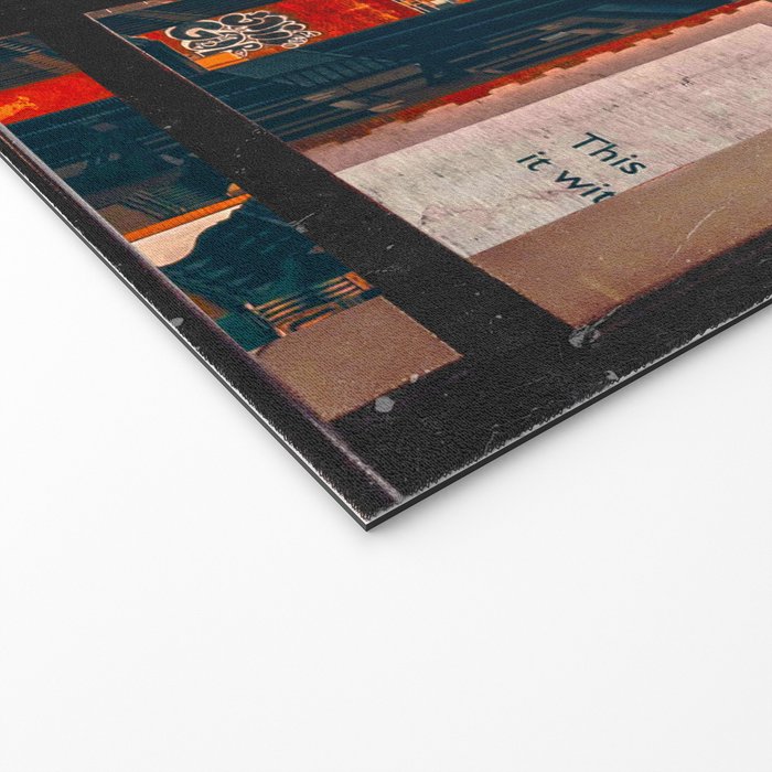 New York City Window #2-Surreal View Collage Welcome Mat Gallery Image 2